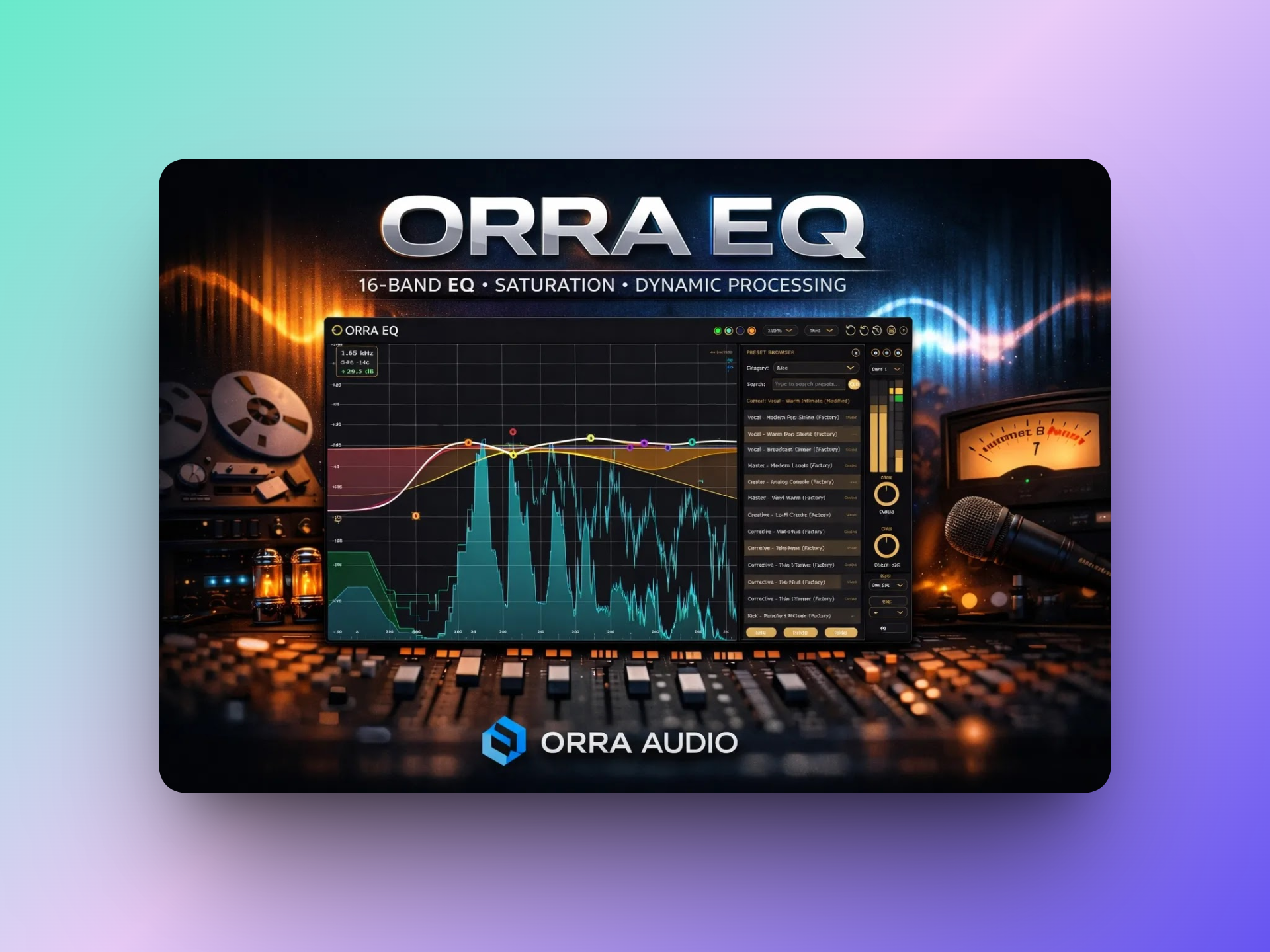Orra EQ v1.0.1 动态均衡插件 (Win)-韵味音频资源网