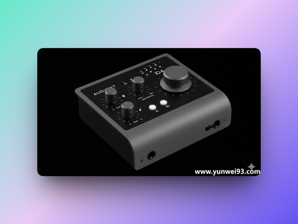 Audient ID驱动下/跳线图示-韵味音频资源网