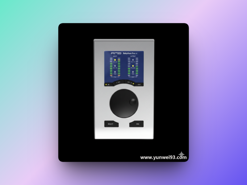 RME娃娃脸驱动/跳线图示-韵味音频资源网