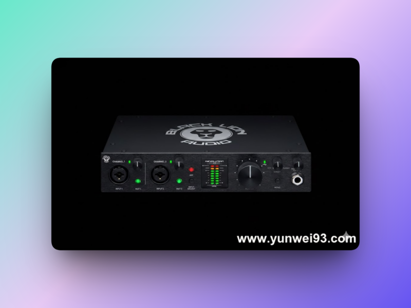 黑狮声卡驱动/跳线-韵味音频资源网