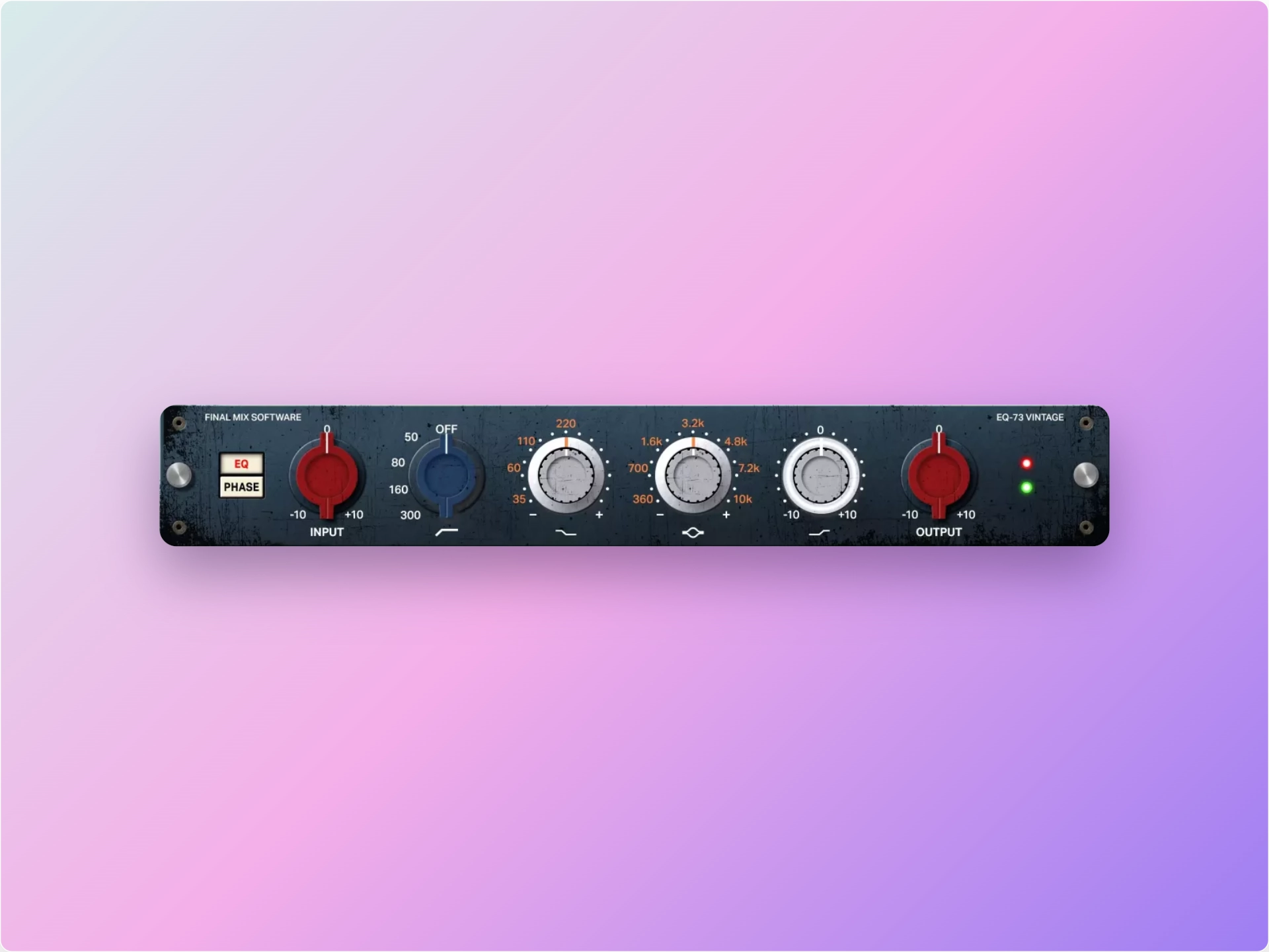Final Mix Software EQ-73 VINTAGE III 复古均衡器插件|Win & Mac-韵味音频资源网