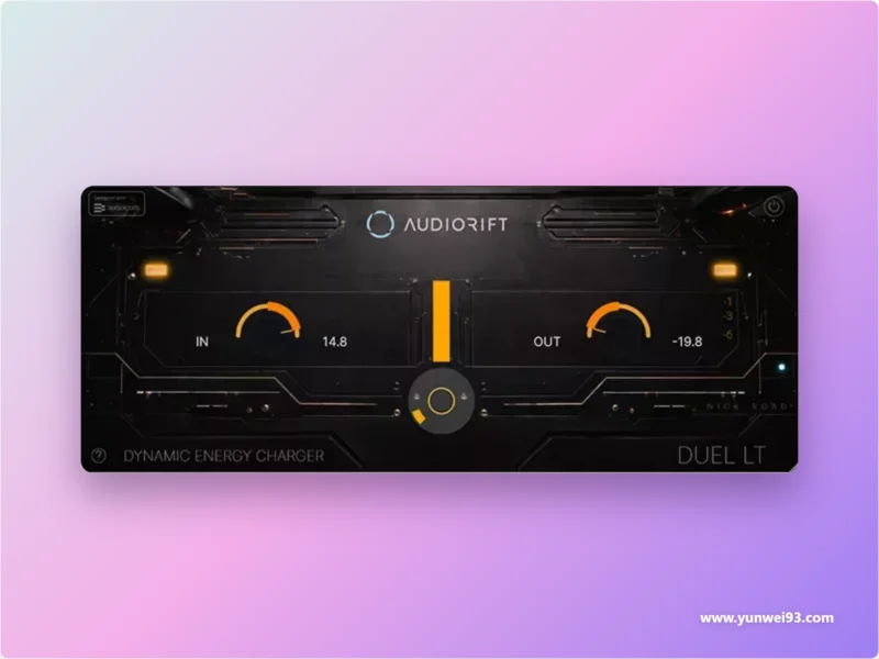 Audiorift DUEL LT v1.0.3 动态控制处理器插件-韵味音频资源网