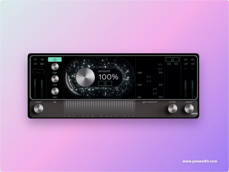 Cradle The God Particle v1.2.4.0 混音总线与母带一体化处理插件-韵味音频资源网