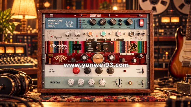 Audiopunks Mongrel Rack v1.0.3 多效果处理与创意音色链插件-韵味音频资源网
