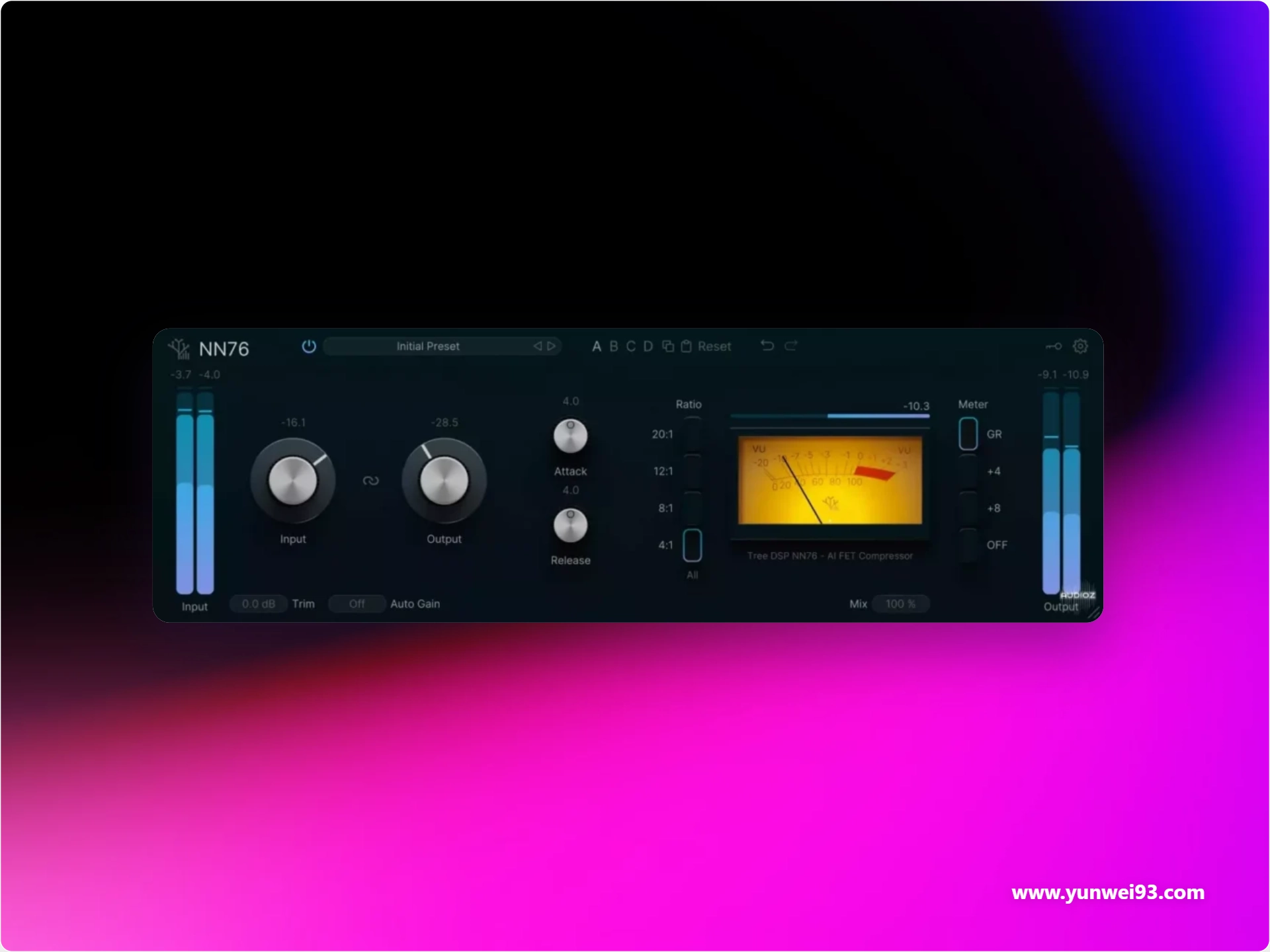 「自制」免授权 TreeDSP NN76 v1.1.3 压缩器插件-韵味音频资源网