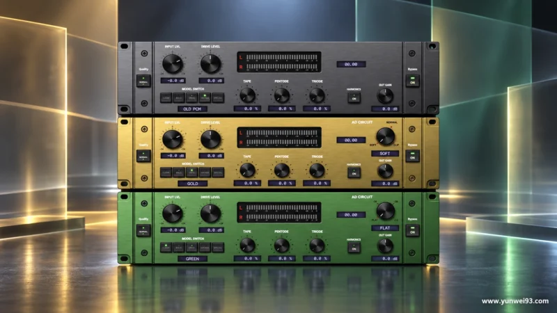 Smart Audio Solution Emulsion v1.0.9 模拟染色饱和效果器插件-韵味音频资源网