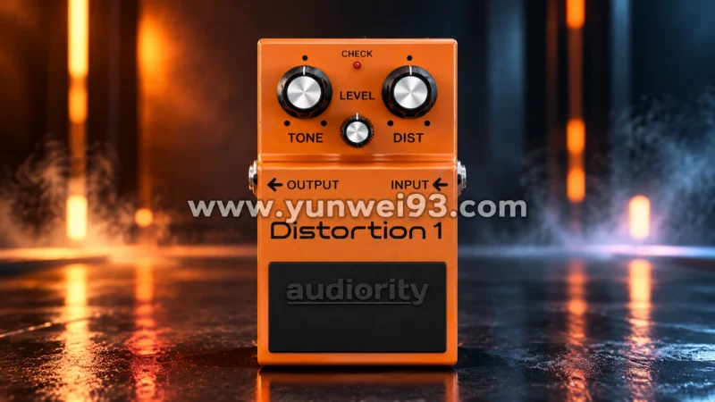 Audiority Distortion 1 MkII v2.1.0 经典失真与模拟吉他音色塑形效果器插件-韵味音频资源网
