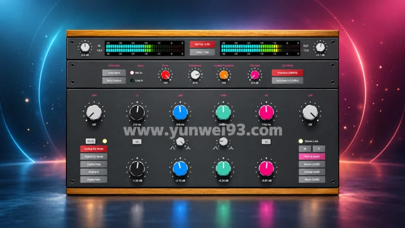 NK Productions AEQ-4000 Fusion eXtreme v1.3.1 建模均衡器与音色塑形插件-韵味音频资源网