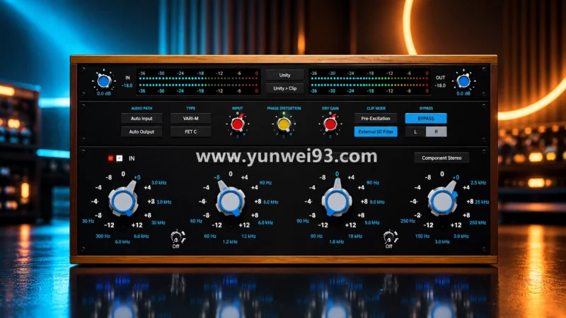 NK Productions AEQ-550 Beyond Analog v1.3.1均衡器与现代音色塑形插件-韵味音频资源网