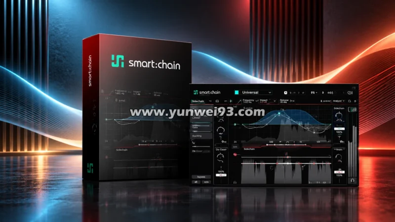 Sonible Smart Chain v1.1.0 AI智能通道条与一体化混音处理插件-韵味音频资源网
