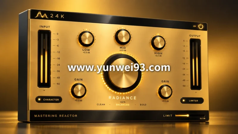 Cymatics 24K VST/VST3 v1.0 音色饱和与高频增强效果器插件-韵味音频资源网