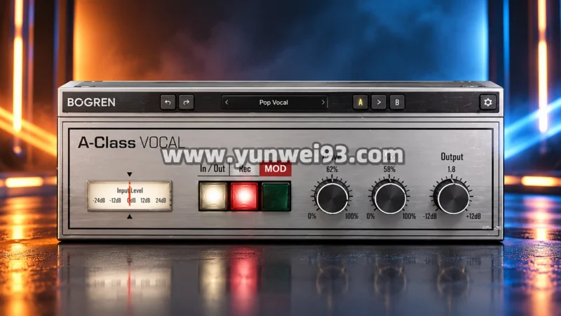 Bogren Digital A-Class v1.0.1 吉他音箱模拟与音色塑形插件-韵味音频资源网